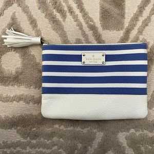 Kate Spade Nautical Tassel Clutch / Pouch